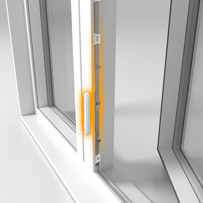 Nordik casement windows feature a NOVA&reg; multi-point lock.