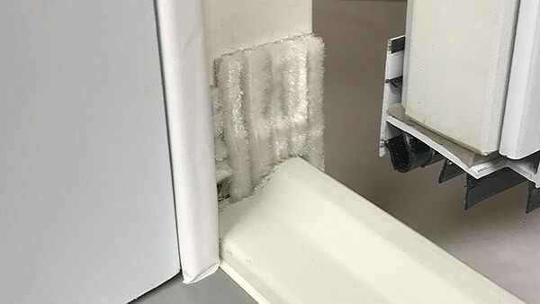 Nordik doors feature a Waterproof Closed-Cell Foam Gasket.