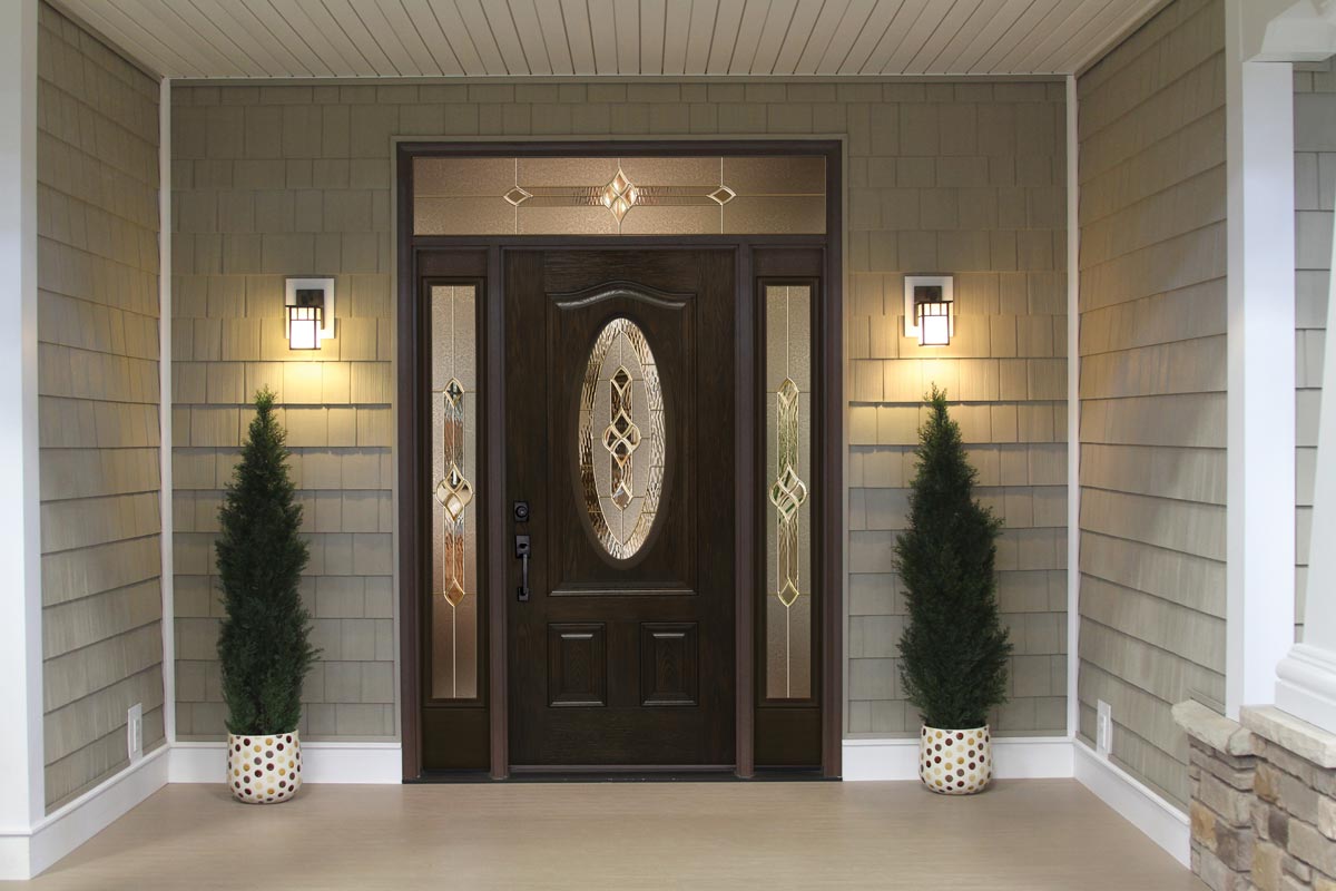 Signet® Oak 150 In Espresso With Eclipse Decorative Glass