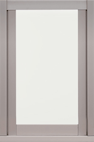 An aluminum window which gained prominence in 1926