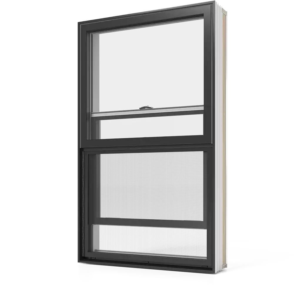 An image of a hung window.