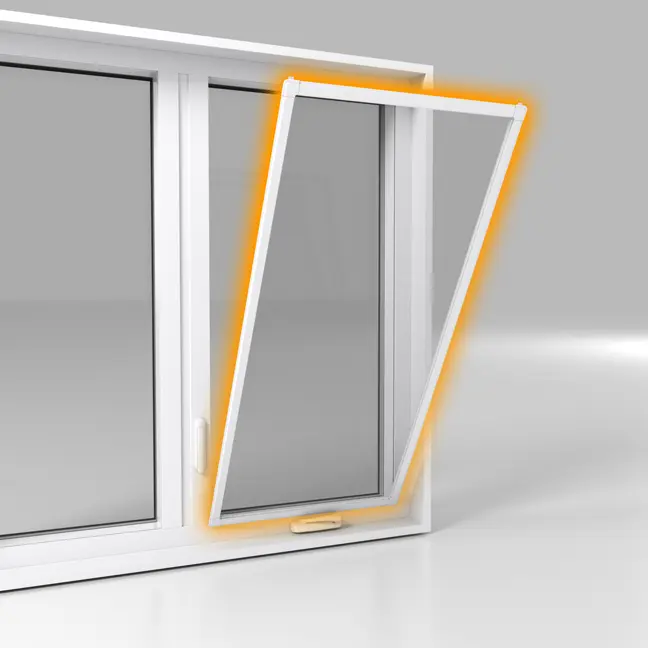 An image of One-click, easy-to-remove screen